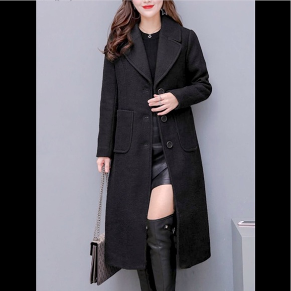 Wool Trench Coat - Picture 3 of 4